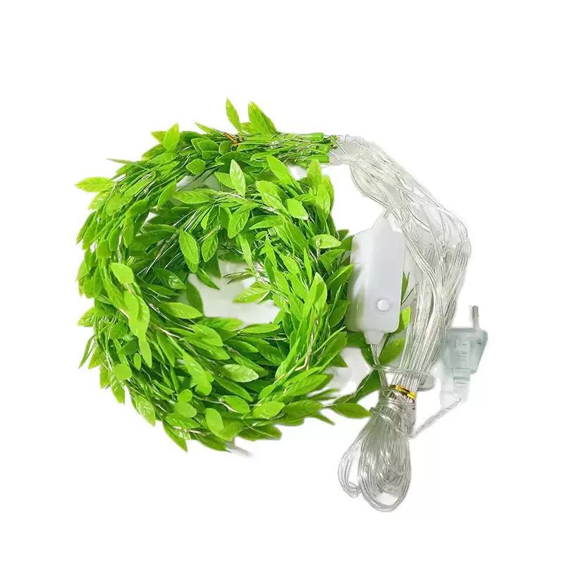 Luces tipo Hojas de Navidad