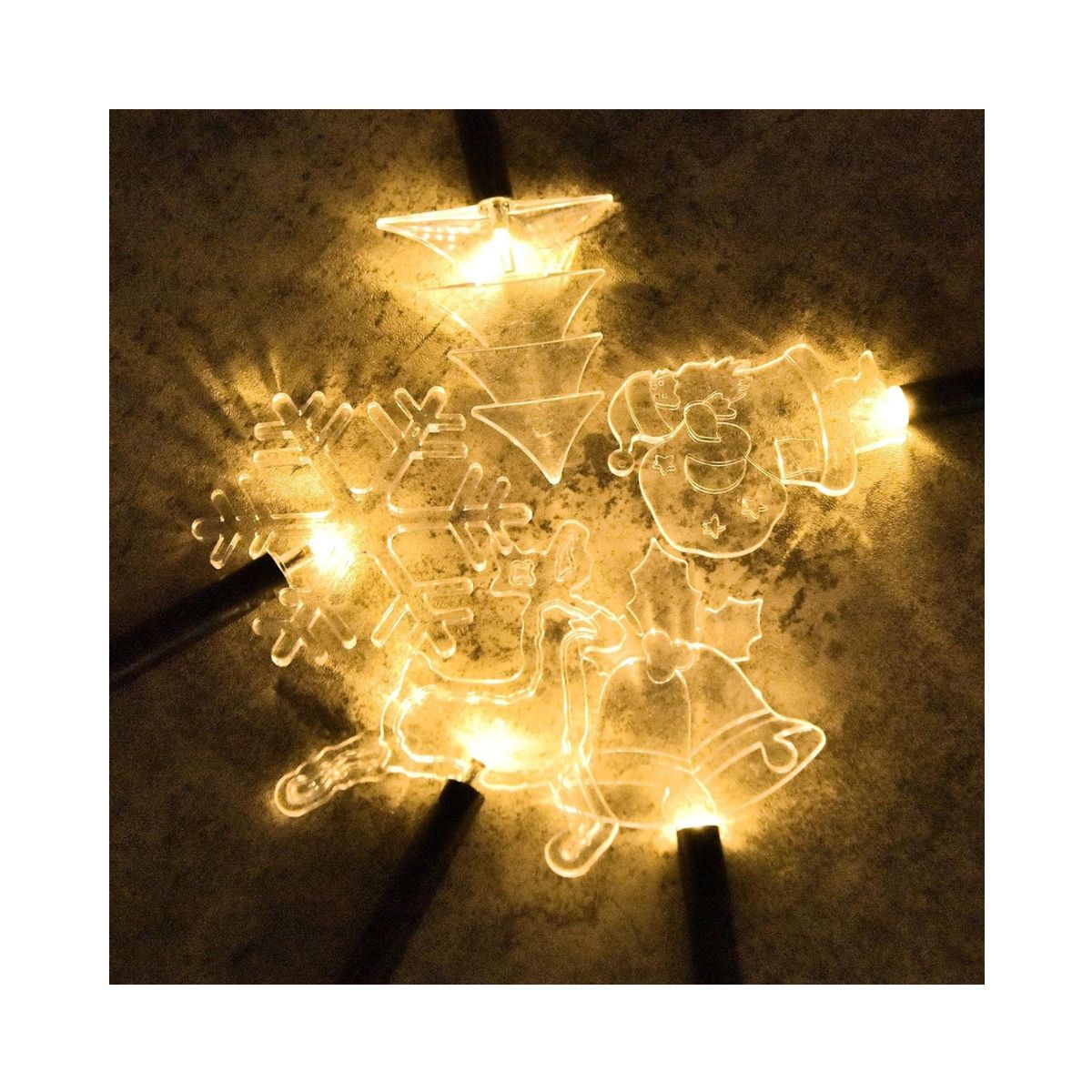 Luces solares de Navidad para Exteriores