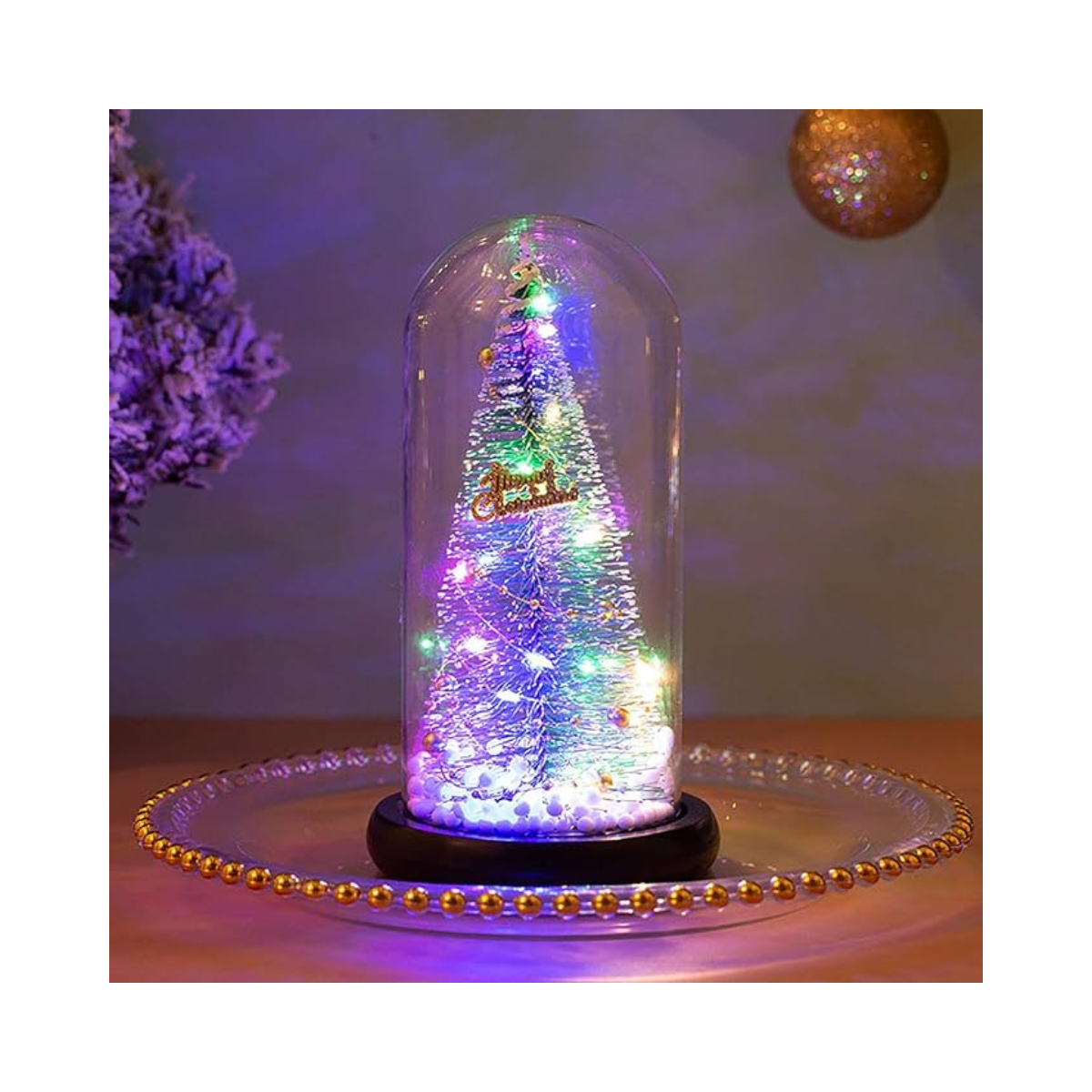 Árbol de Navidad en Cúpula de Cristal