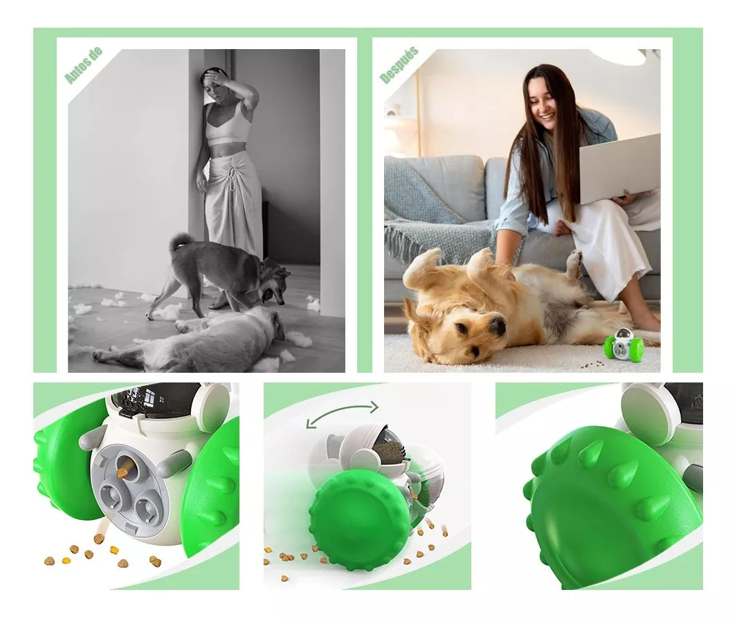 Juguete para Mascotas Dispensador de Alimento