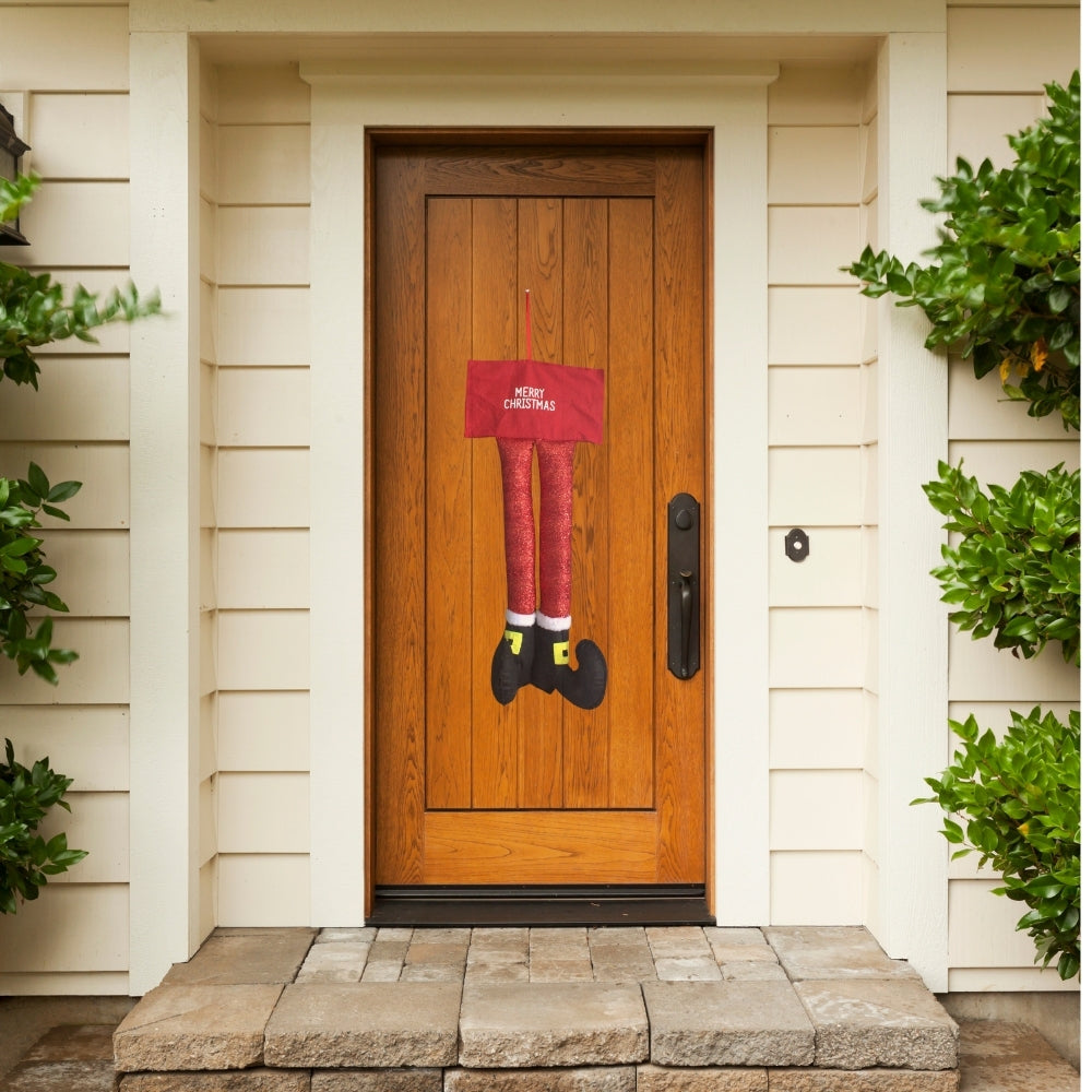 Adorno Colgante Puerta Navidad Santa