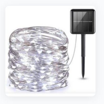 Luces de Navidad Solar 20 Mts